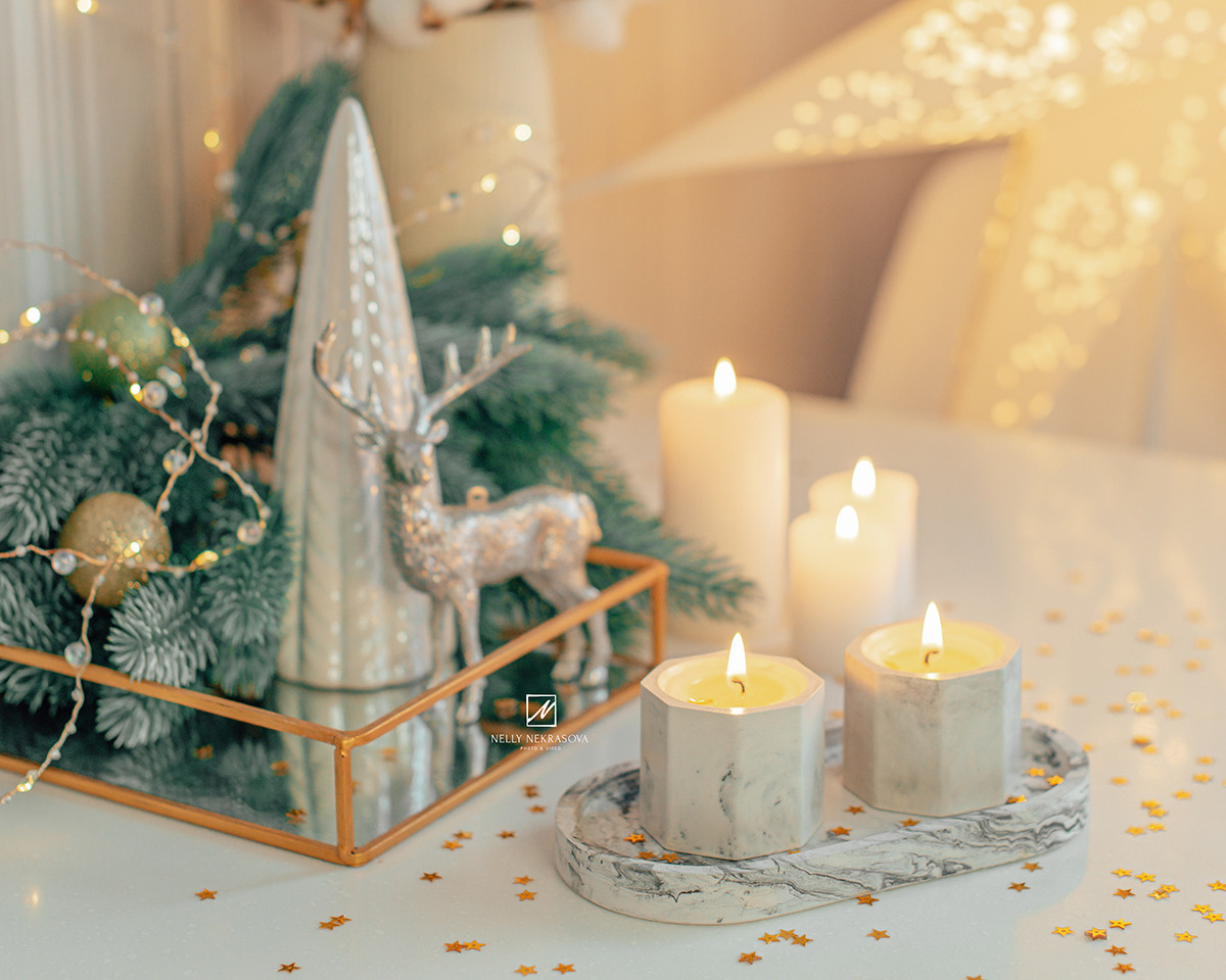 Новогодние соевые свечи своими руками. Фотограф и искусствовед в Туле и Санкт-Петербурге Нелли Некрасова