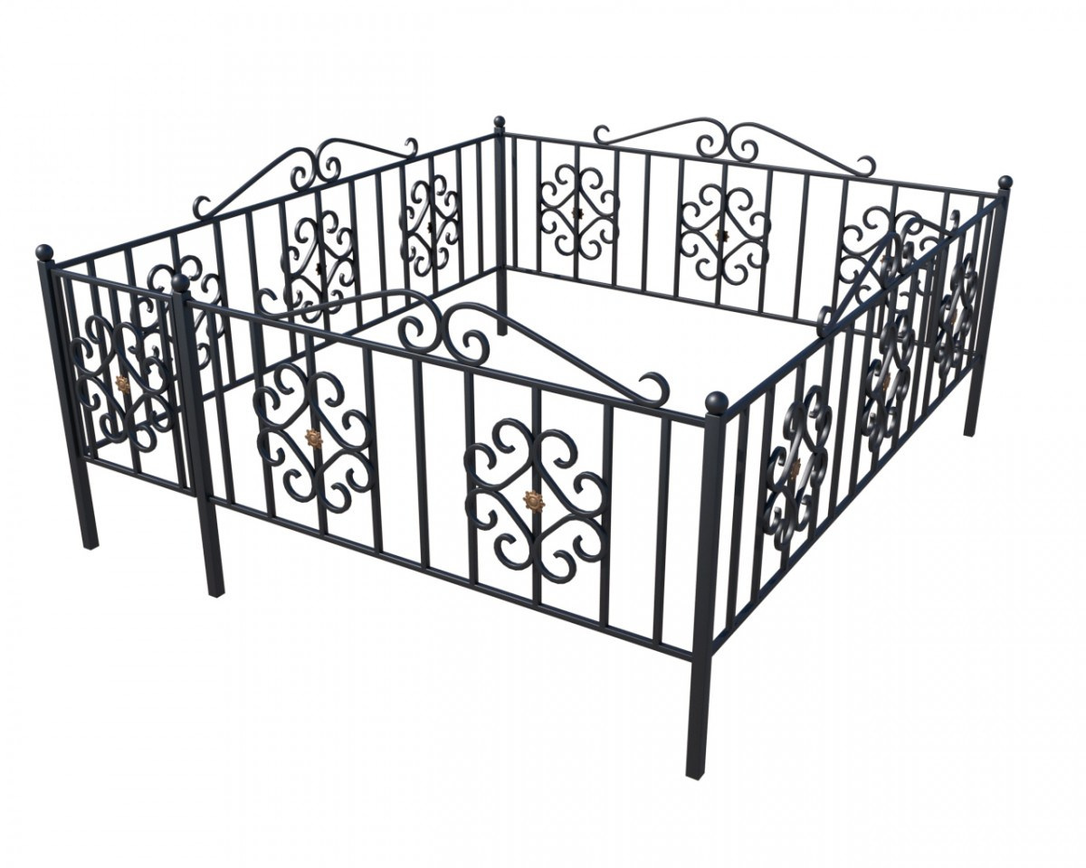 Ограды на могиле. Granum-memorial