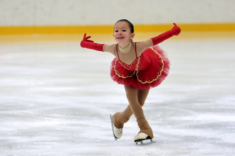 Валерия Шарапова, маленькая фигуристка