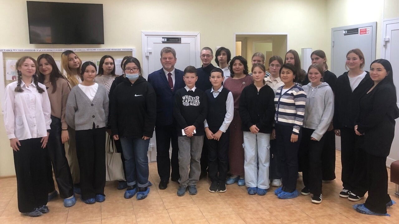 Краеведческая встреча со школьниками