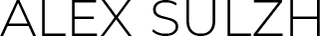 Alex Sulzh | Photographer & Videomaker