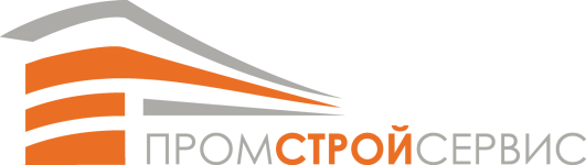 Логотип строительной компании Промстройсервис Москва
