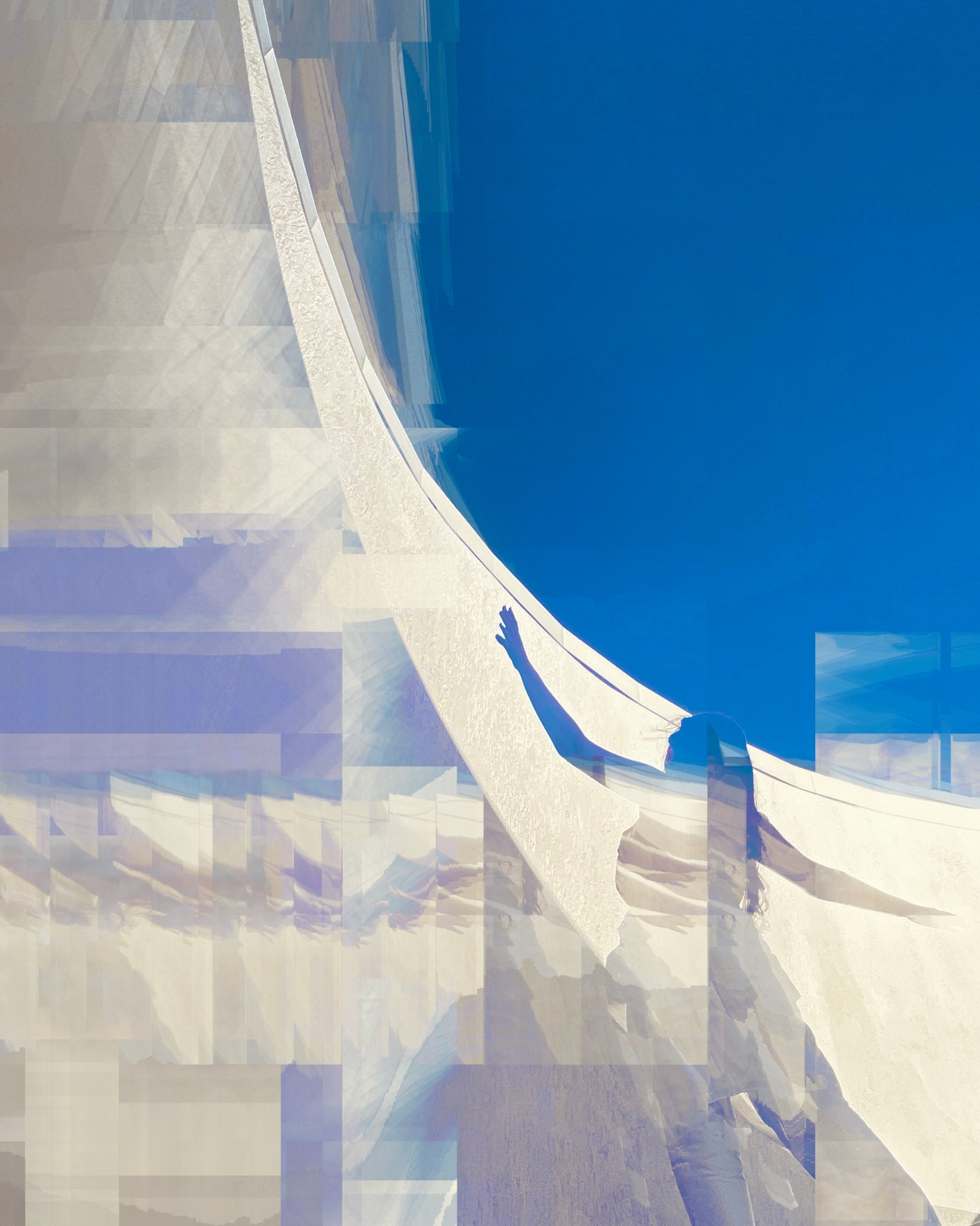 Серия артов, вдохновленная одноименной песней Perukua, женщина сливается с природой. MEMORY in NATURE | digital art gallery