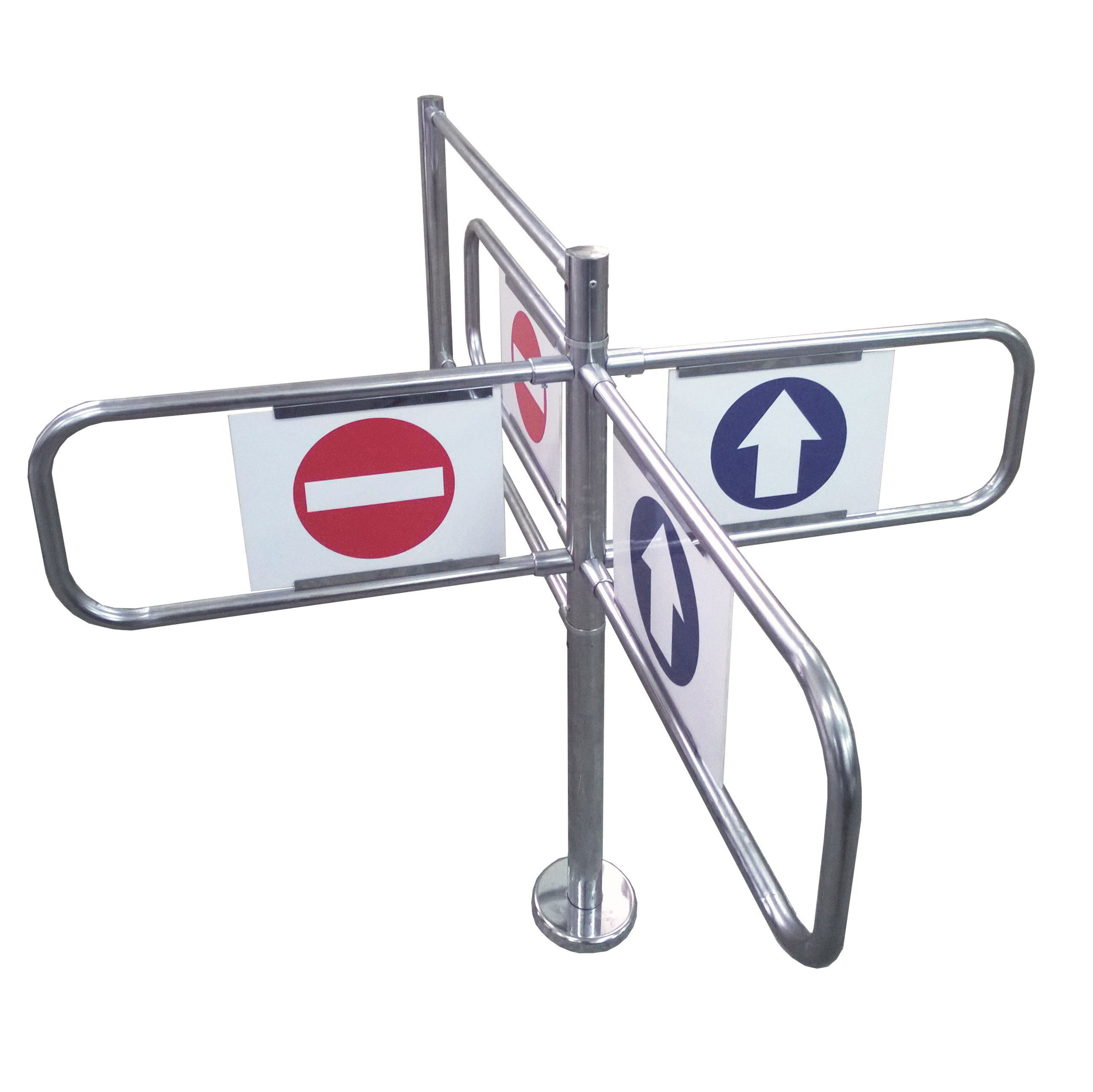 Турникет роторный для супермаркета