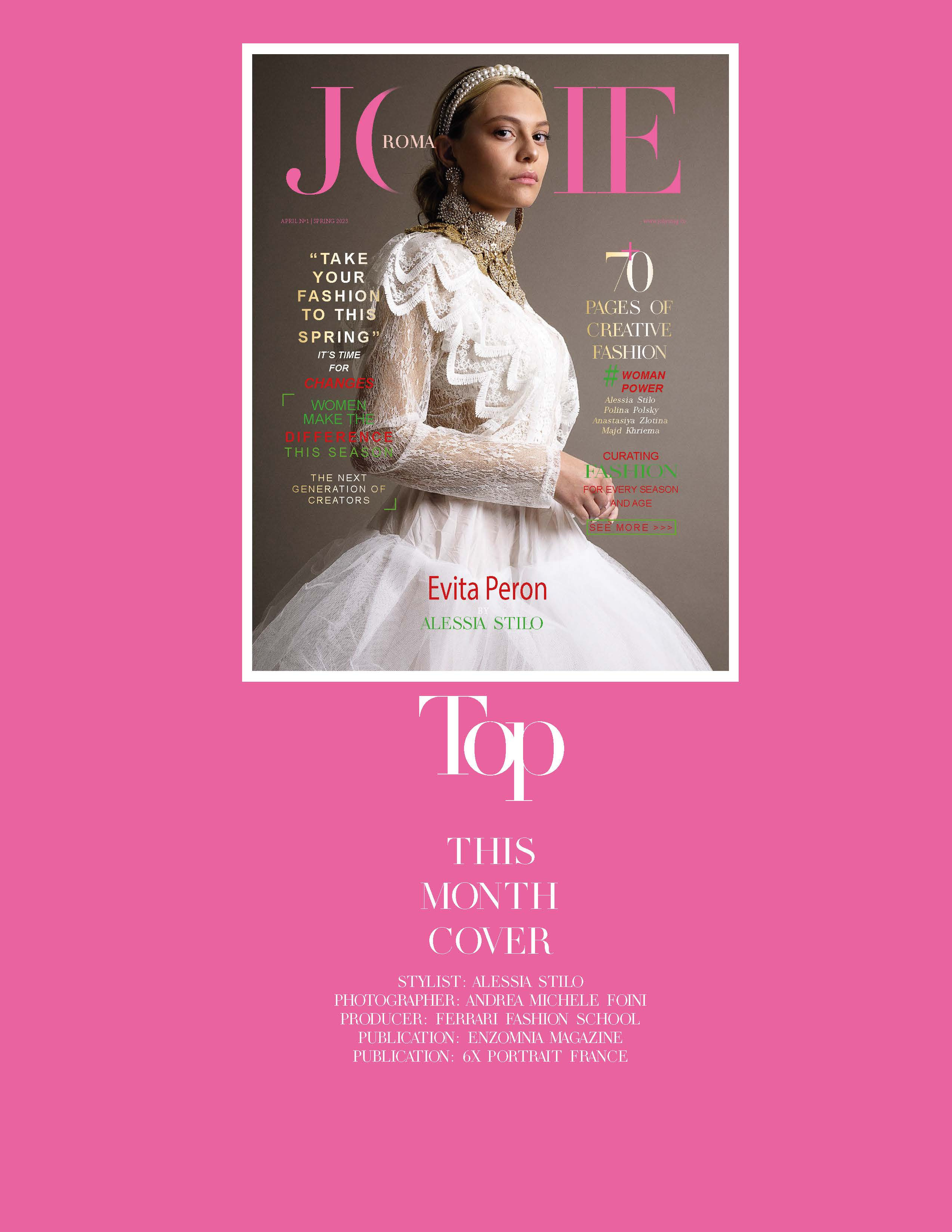 2023 г-апрель-JOLIE magazine (Rome, Italy). Zlotinafoto