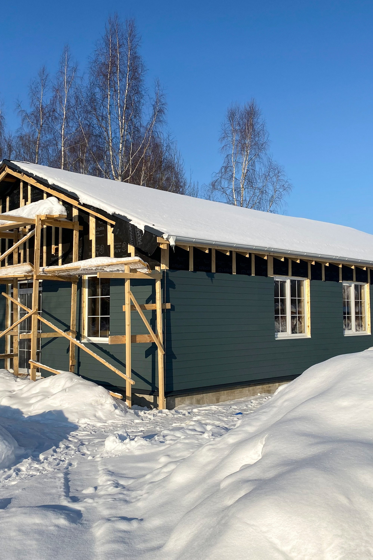 Объекты. Строительство каркасных домов в Москве и МО