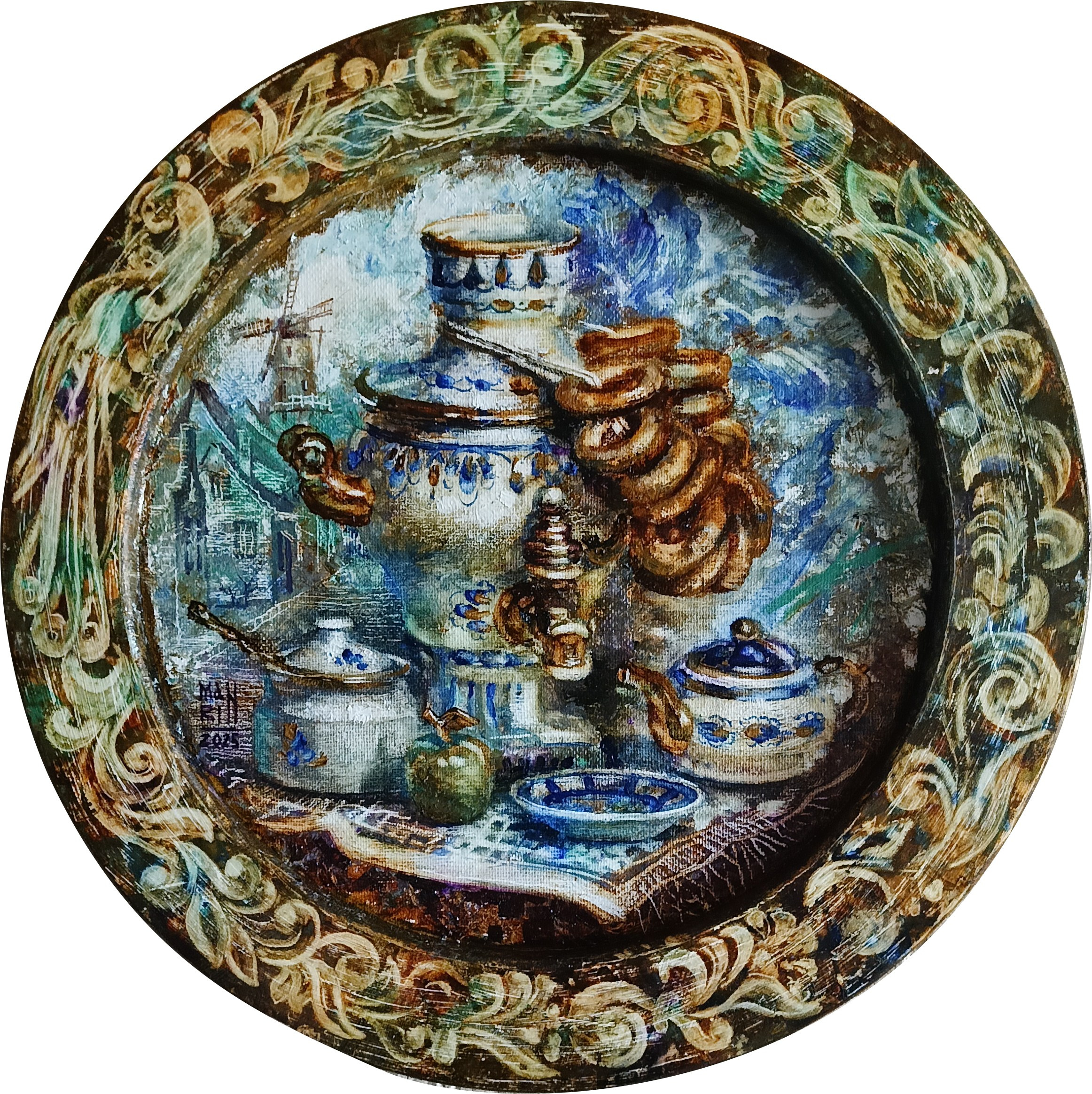 Новосельская Марина галерея картин. НТОХ  «КОЛЛАЖ»