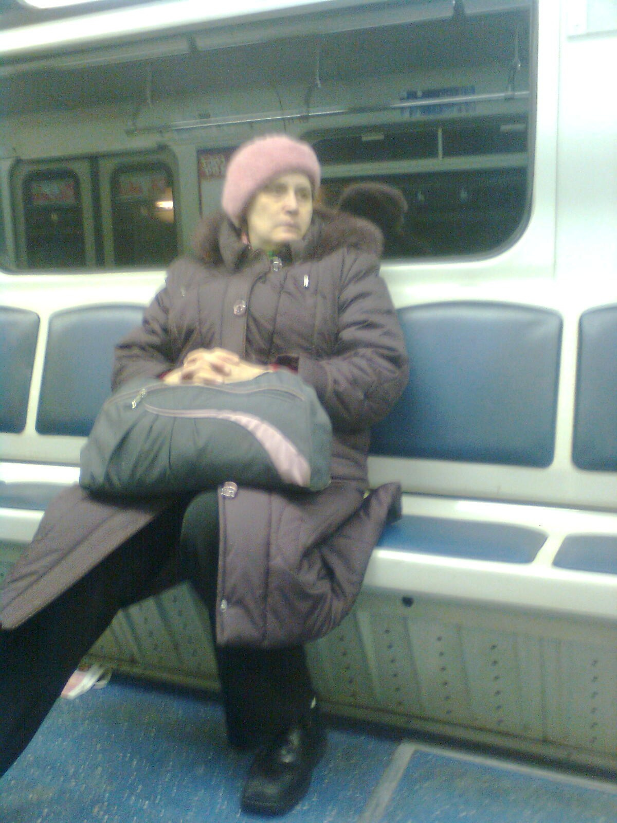 Питерское метро. Художник. Фотограф