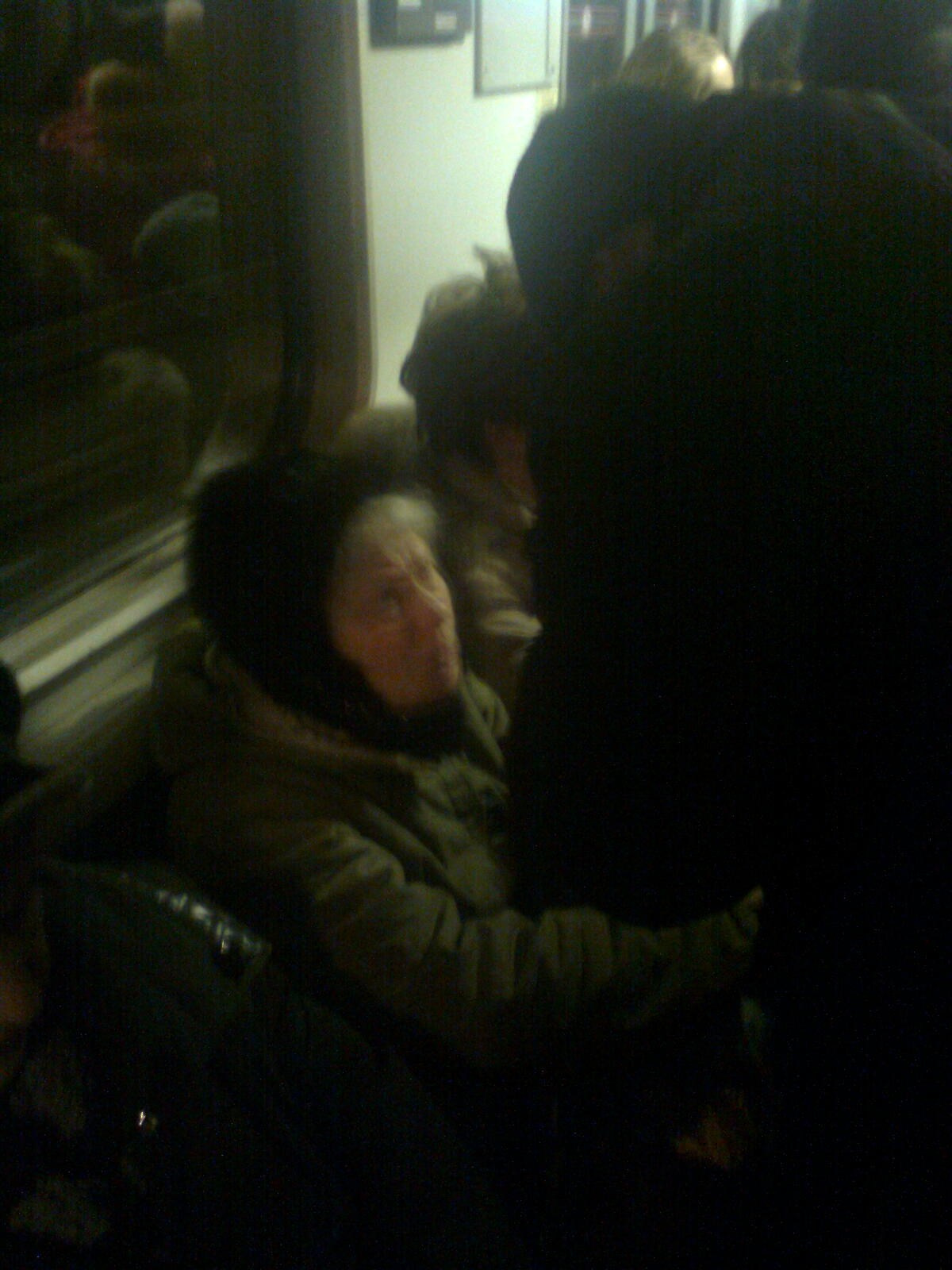 Питерское метро. Художник. Фотограф