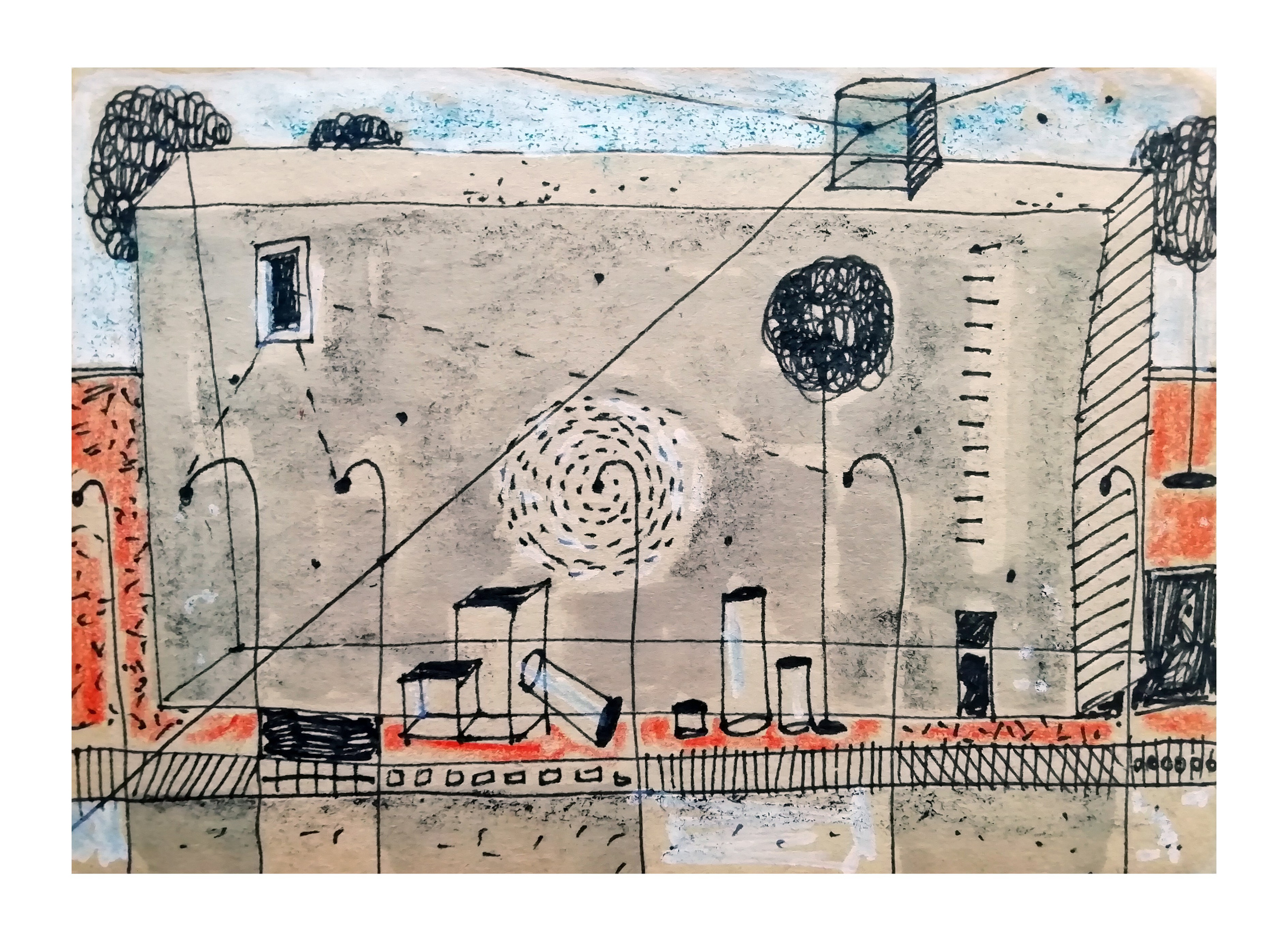 Районы. Художник Рыбак Николай