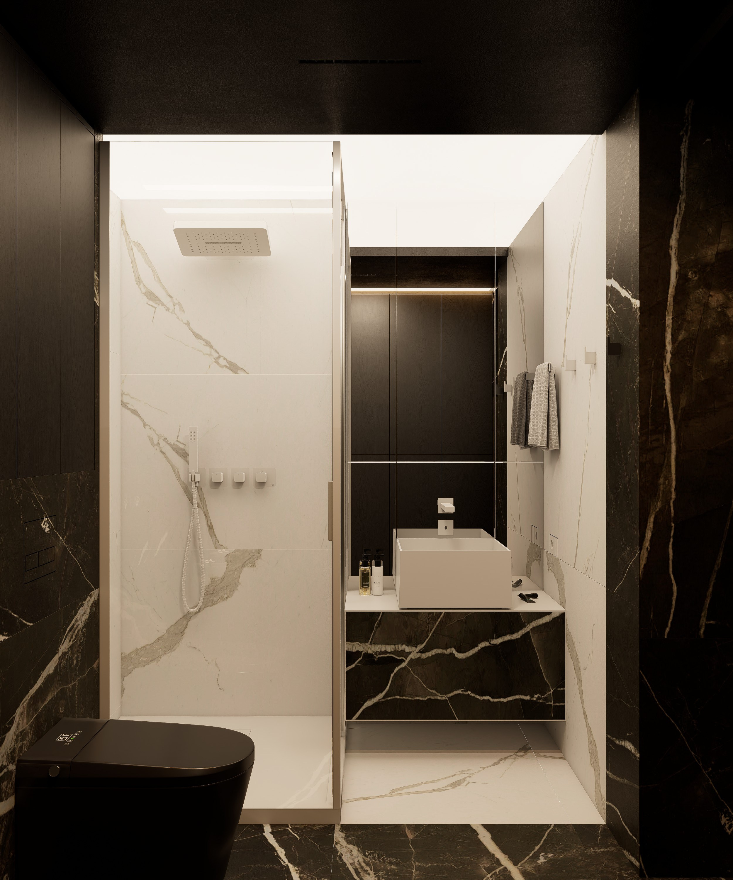 Квартира ЖК Премиум Парк г. Владивосток. Архитектурно-дизайнерское бюро ROOMS