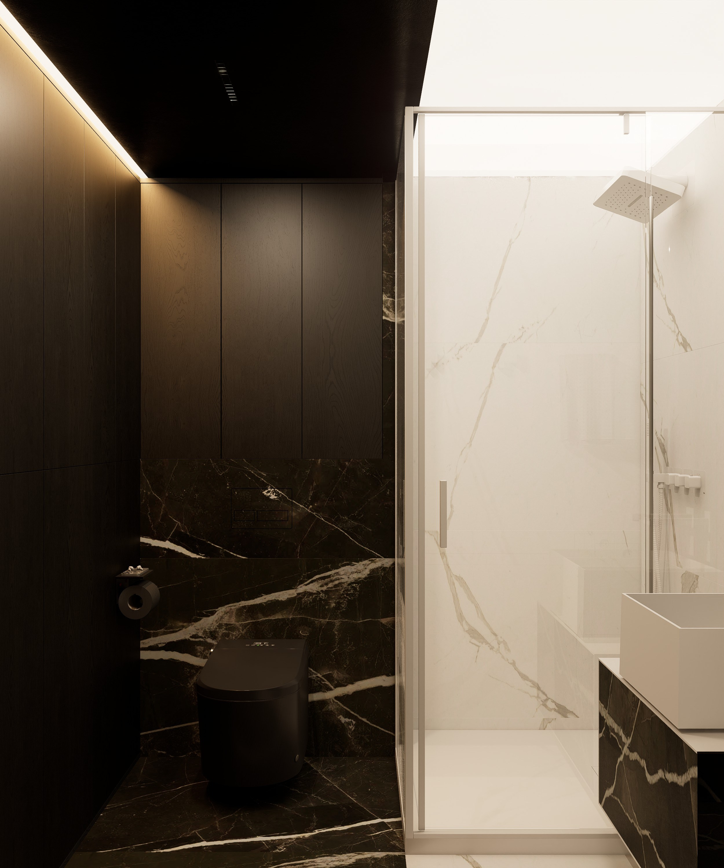 Квартира ЖК Премиум Парк г. Владивосток. Архитектурно-дизайнерское бюро ROOMS