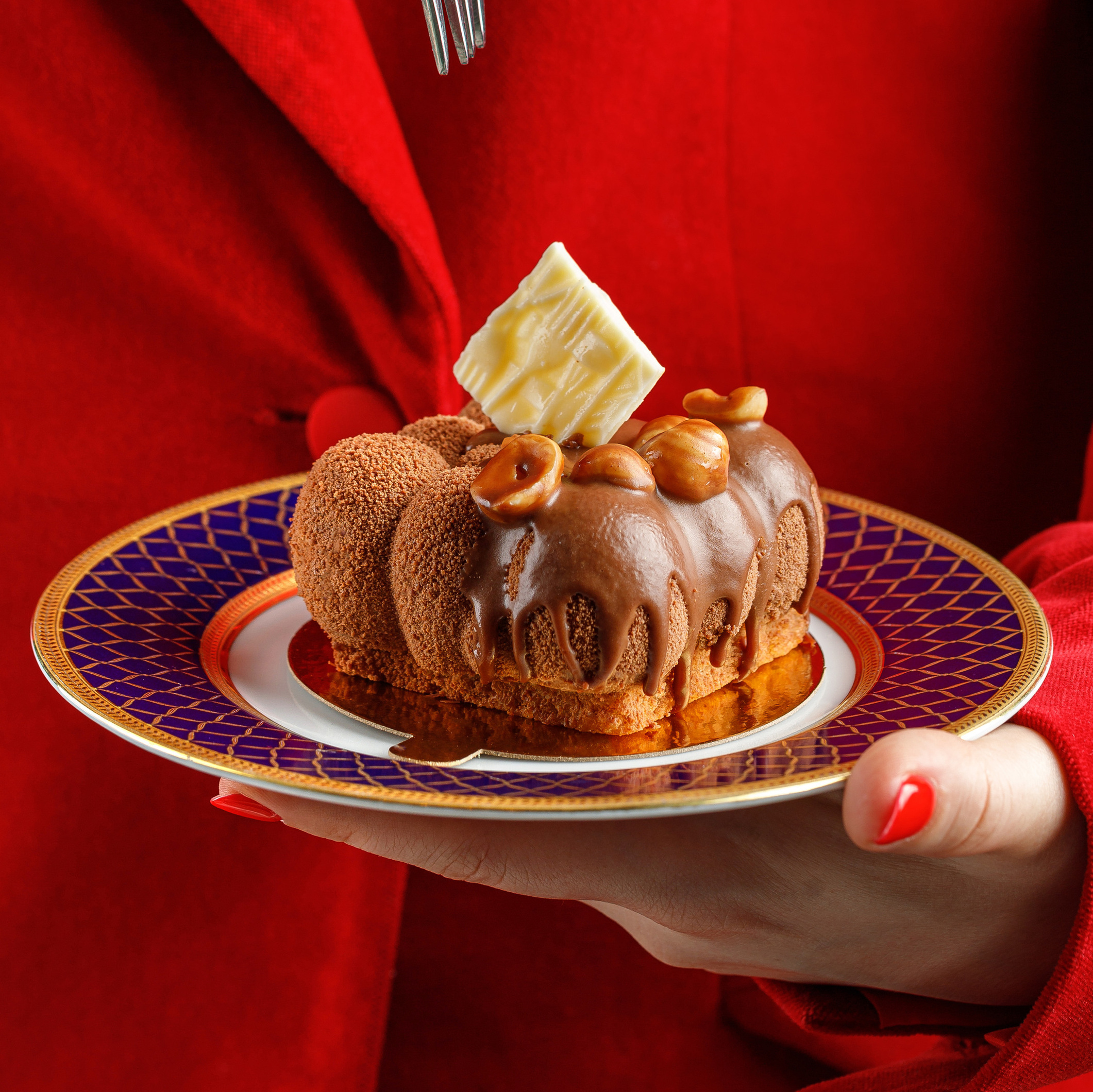 фуд фотография для клиента хумуса на тарелке в Москве