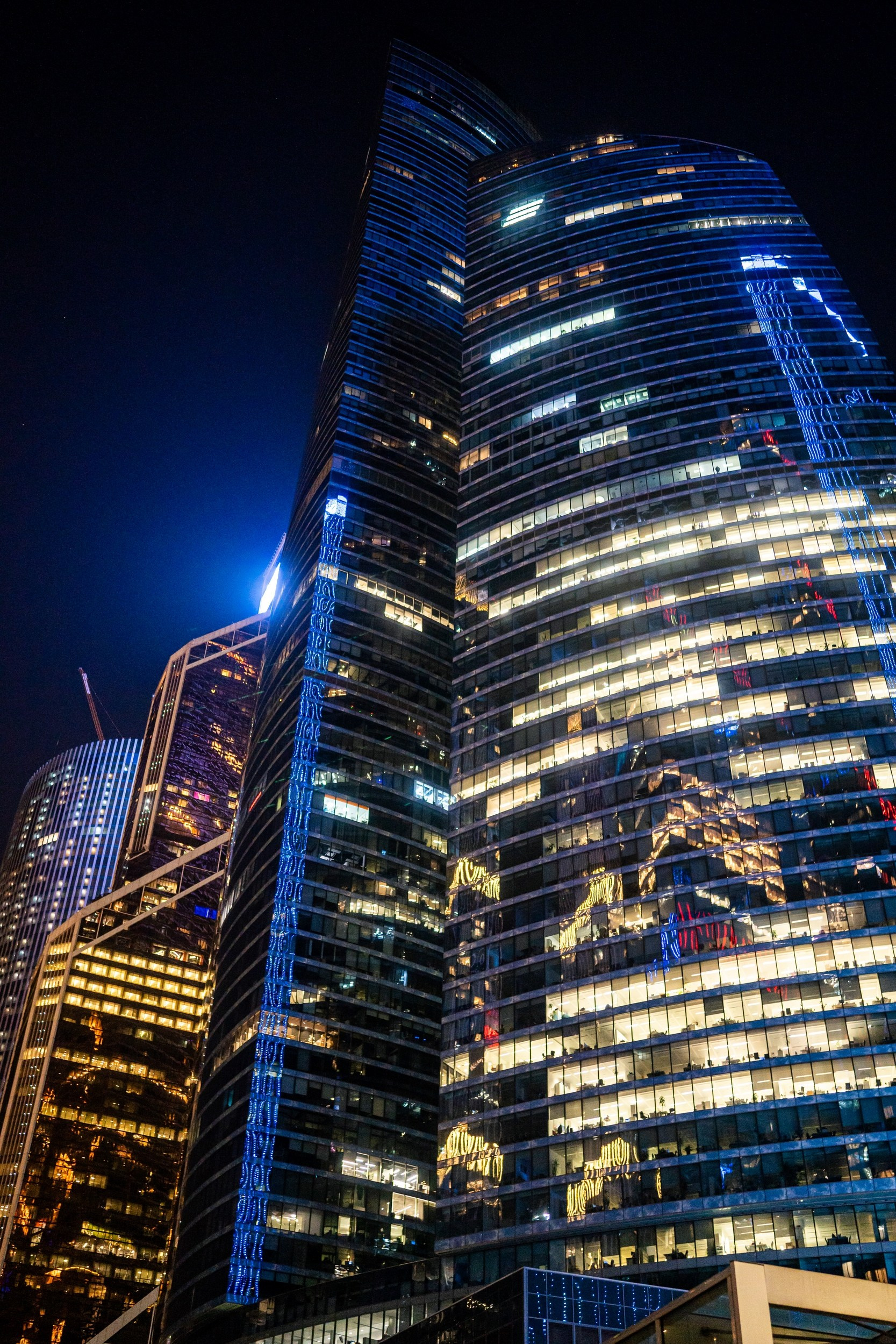 Москва сити. Фотограф Павел Герасименко