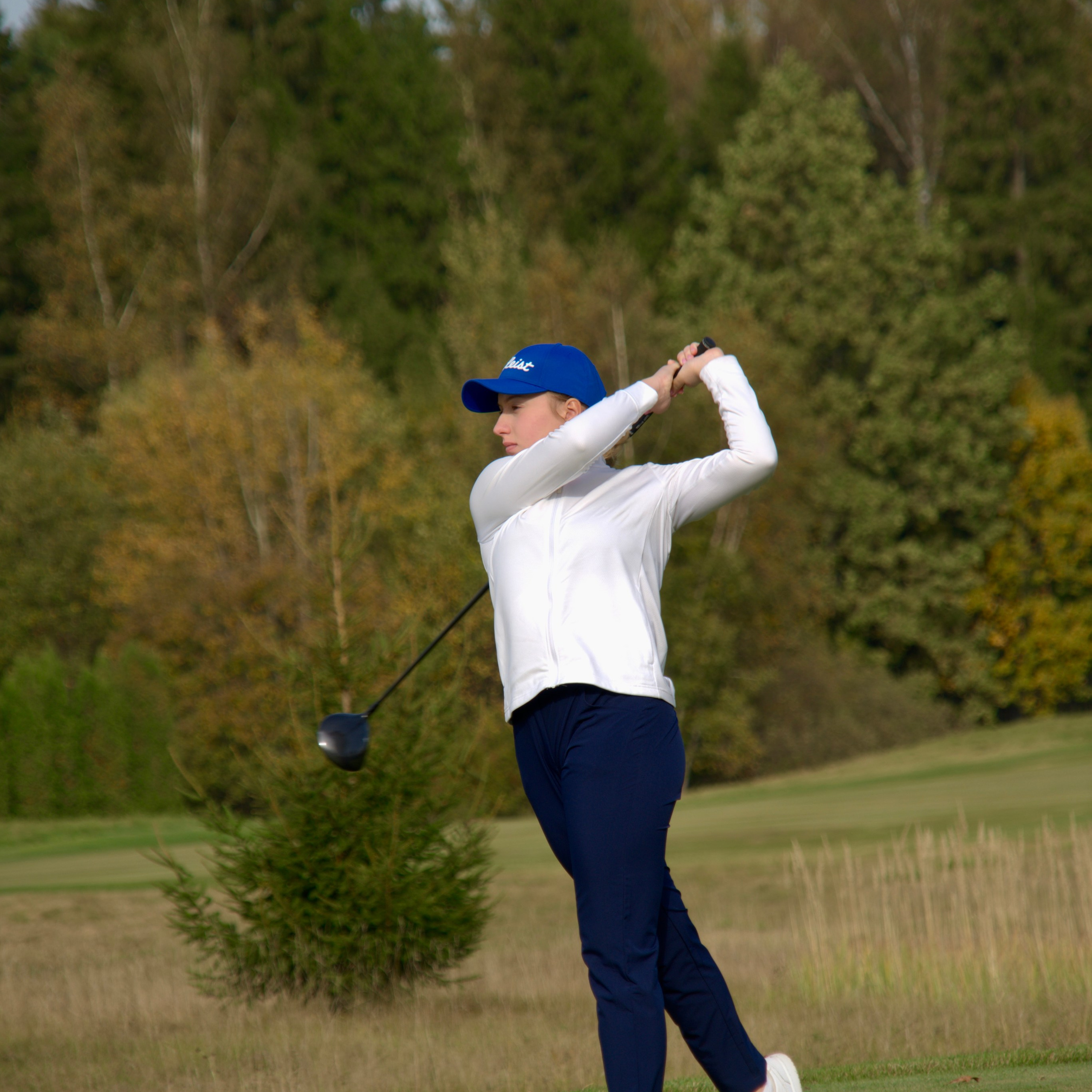 Варвара Неклюдова. Академия гольфа NSU в Москве. Тренировки по гольфу для детей и взрослых, тренировки для новичков
