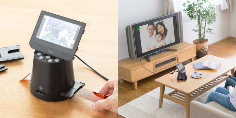 Sanwa Direct, сканер пленок с экраном 4,3 дюйма. Фотограф — видеограф в Москве Дмитрий Менделеев