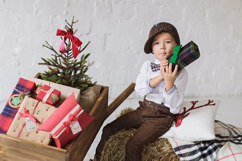 Фотопроект Perfectly Plaid Christmas Holidays. Семейный и женский фотограф в Санкт-Петербурге Виктория Кострова