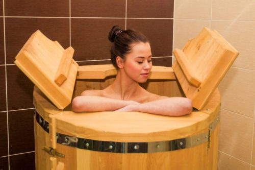 Кедровая бочка в Шалово-парк Серебрянные ключи