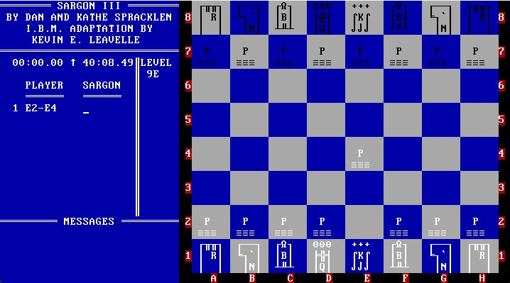 № 130 Chessmaster (1986) — гладиаторы грубой силы. Wordlessly
