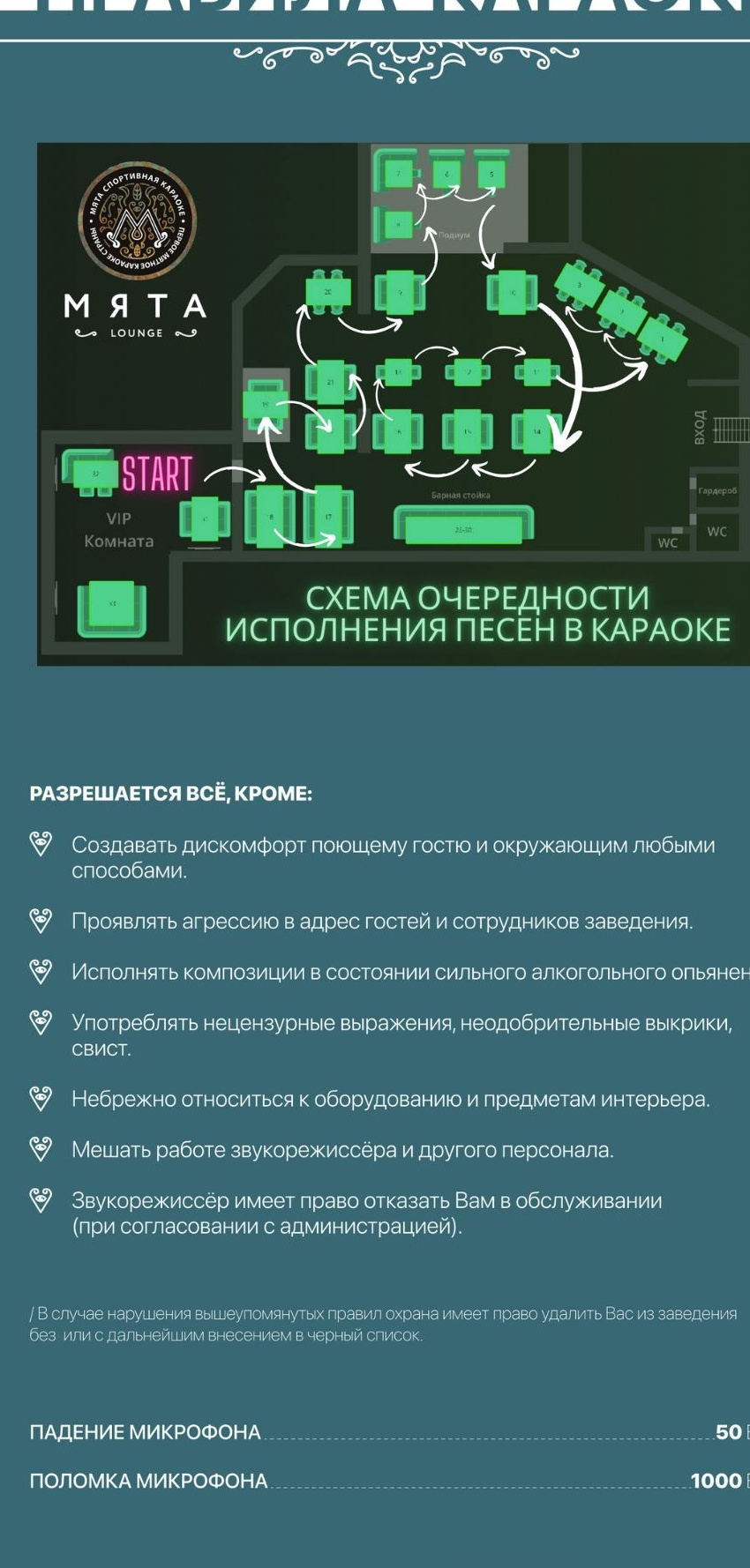 Караоке в Минске. Мята Спортивная — Кальянная, караоке, бар в Минске