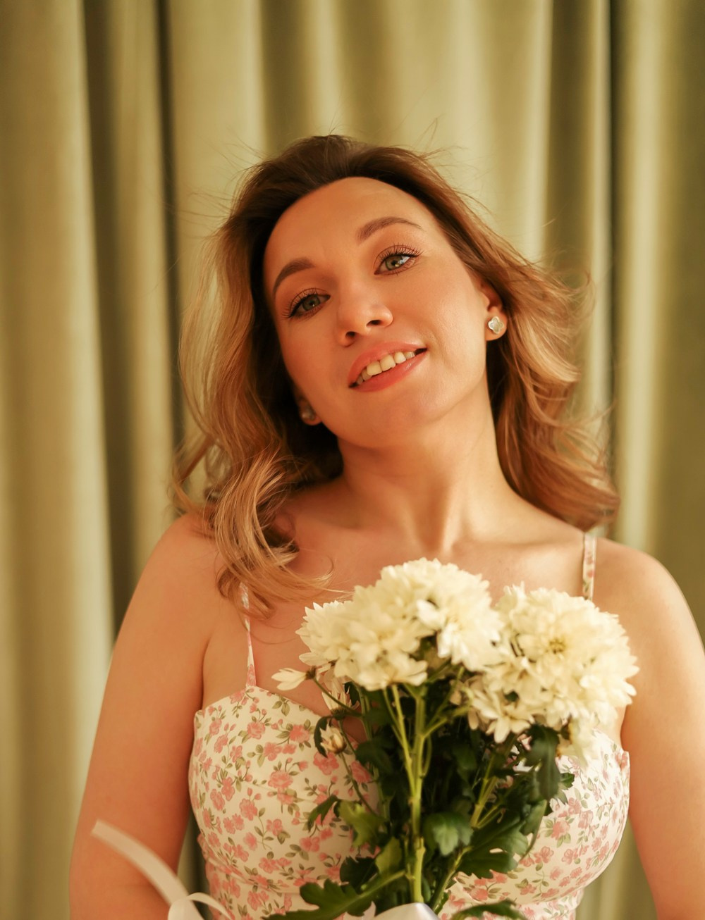 Женский портрет в студии. Портретный, семейный и свадебный фотограф в Санкт-Петербурге Диана Борзенко