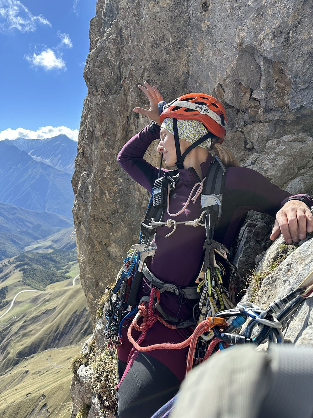 Женская команда из Воронежа прошла маршрут Горина 5А на Цей-Лоам. Премия Стальной Ангел