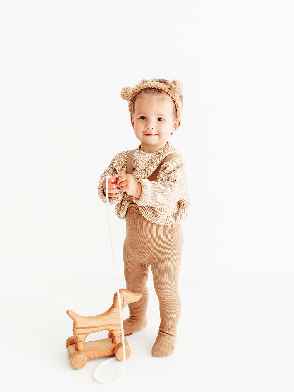 Шура в костюме медвежонка. Детский фотограф в Самаре