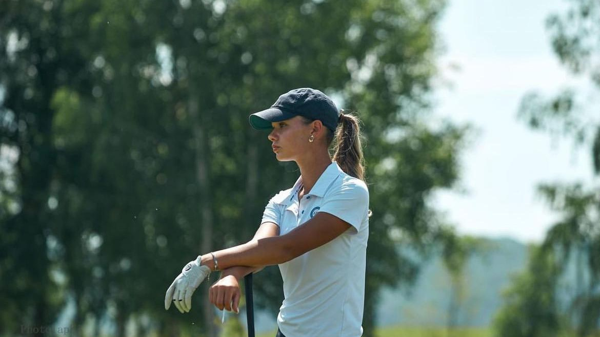 Елизавета Харалдина. Академия гольфа NSU в Москве. Тренировки по гольфу для детей и взрослых, тренировки для новичков