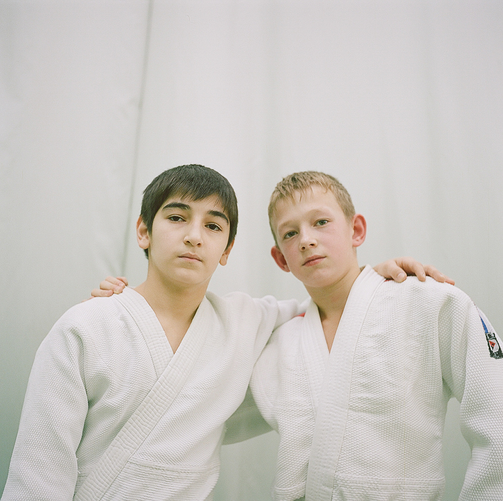 Young judo athletes for Strong Man Magazine. Anastasia Tsayder