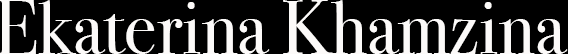 ekaterinakhamzina.ru