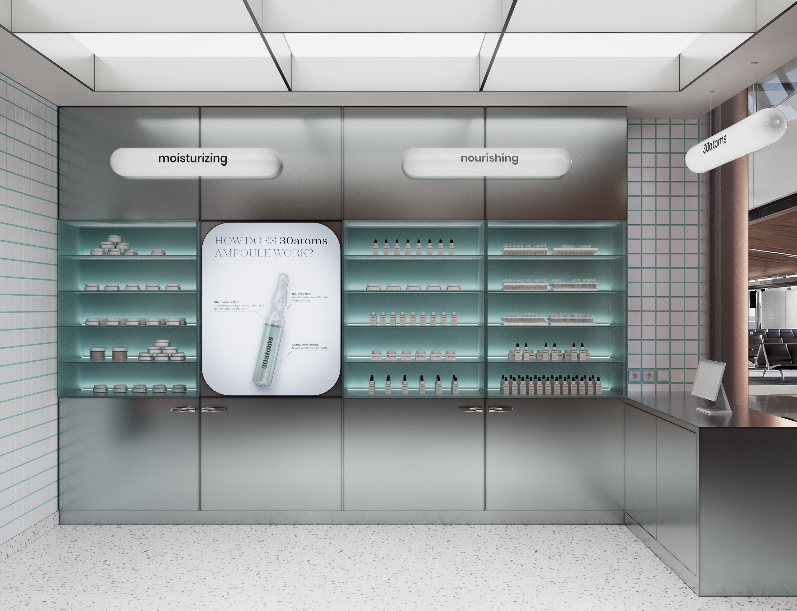 Дизайн-проект интерьера кафе Oreshek cafe