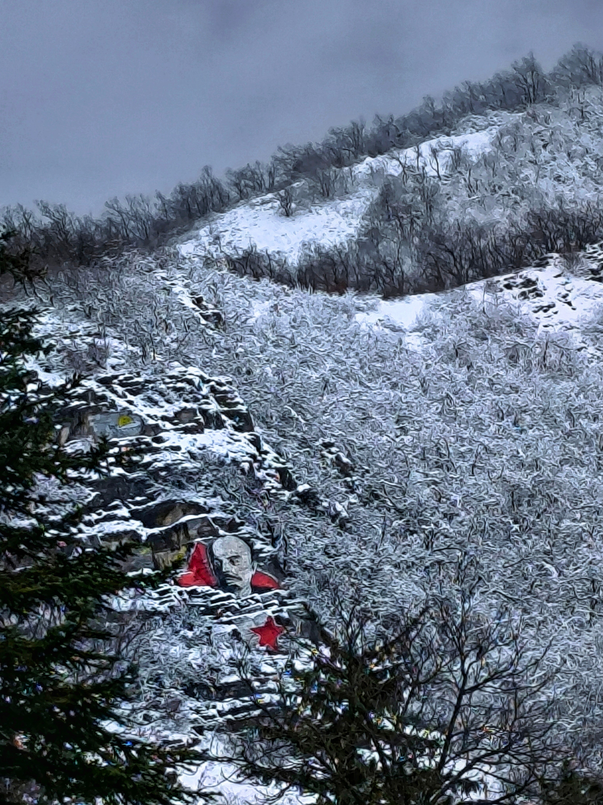Фотографии зимнего Пятигорска. Фотосайт Андрея Прокопенко