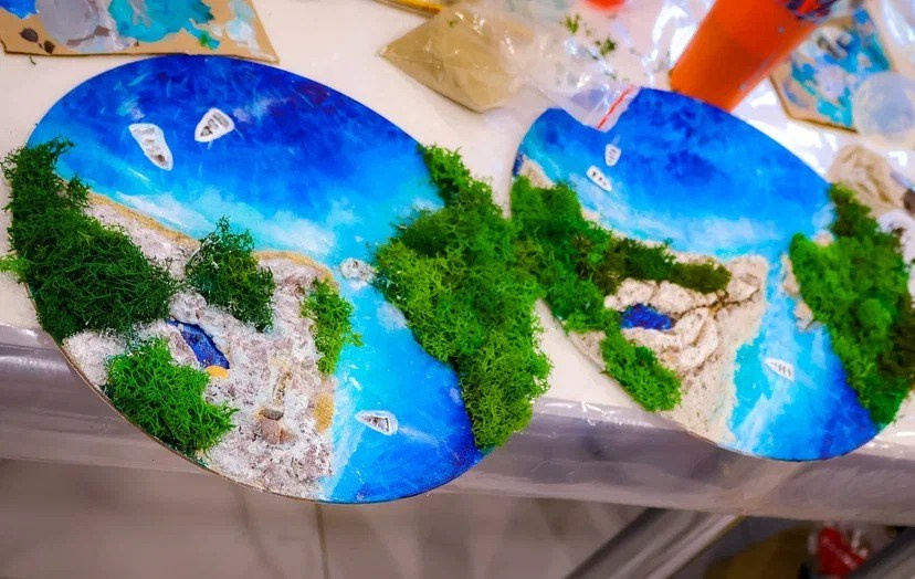 Арт-встреча «О, море, море». Художник Светлана Михайличенко. Картины ручной работы в наличии и под заказ