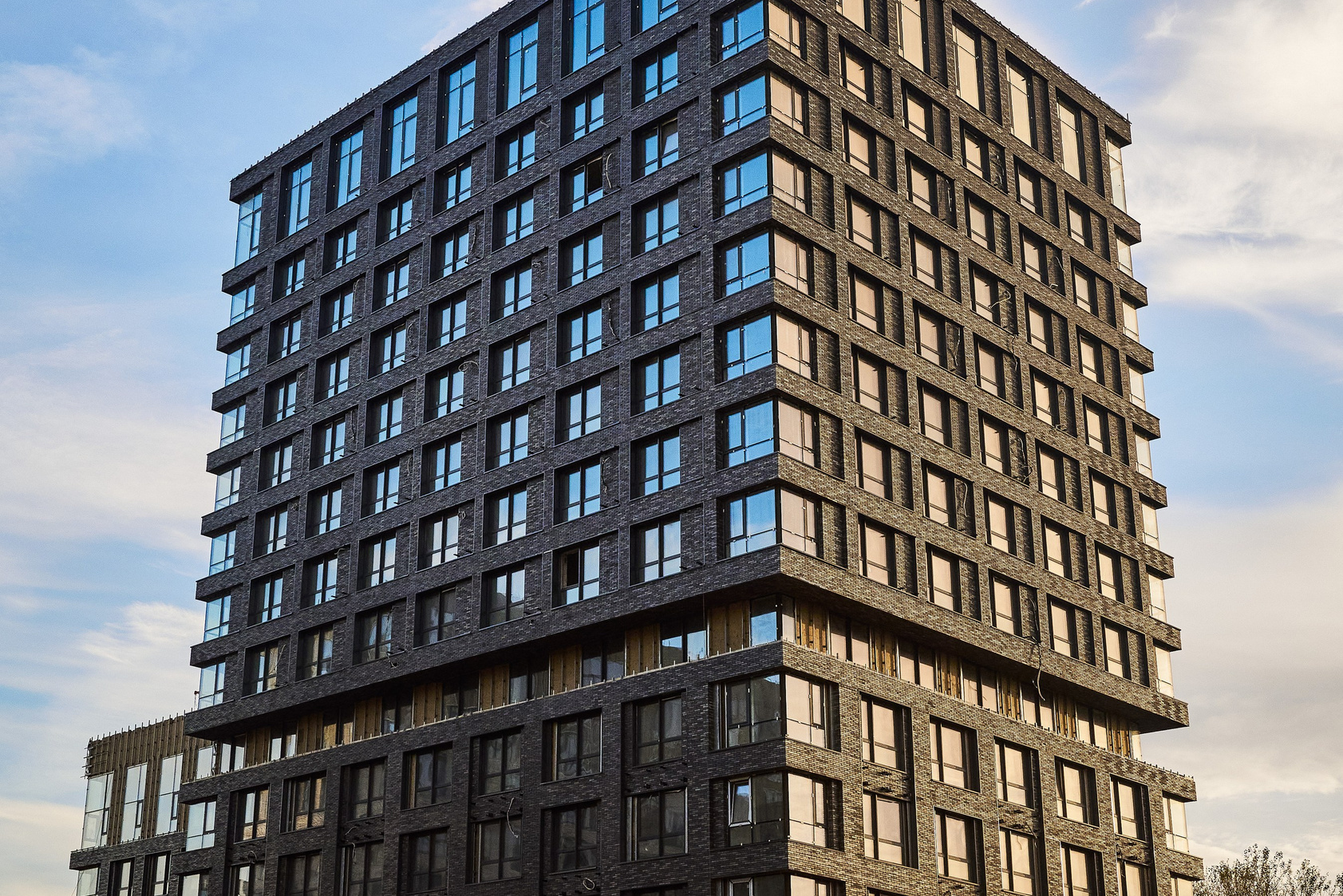 Навесной вентилируемый фасад Борисовские Мануфактуры