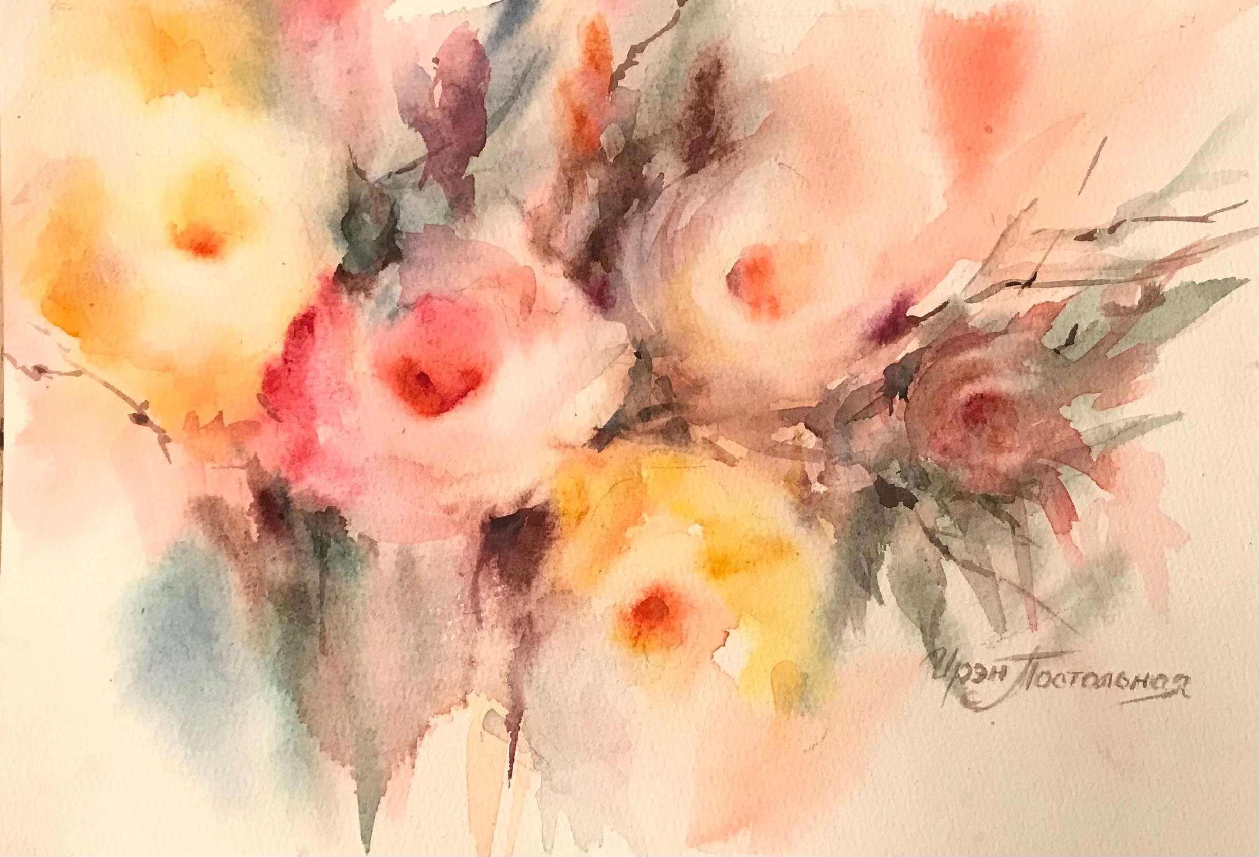 Продажа картин Ирэн Постольной. Ирэн Постольная — картины художника — купить картину — обучение рисованию