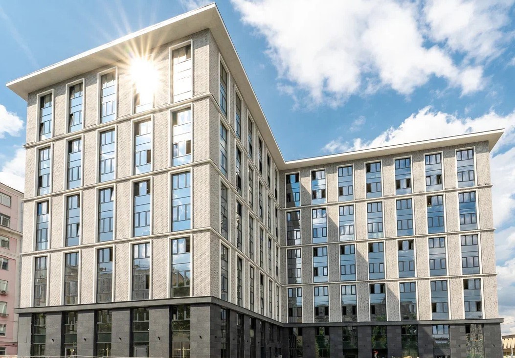 Навесной вентилируемый фасад Борисовские Мануфактуры