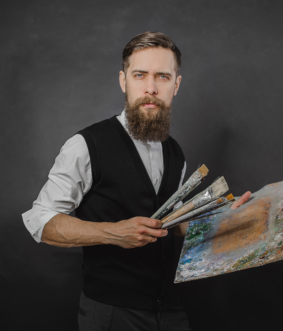 О художнике. Художник Александр Каверин