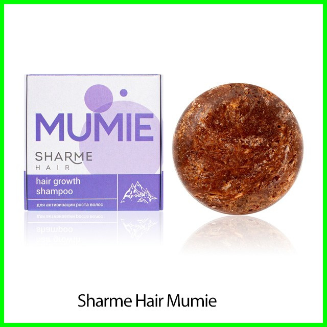 Твердый шампунь Sharme Hair Mumie для активизации роста волос