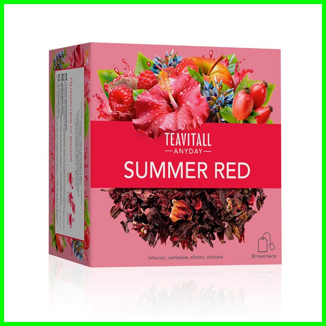 Чайный напиток Teavitall Anyday «Summer Red» от Гринвей — смотреть на сайте партнера