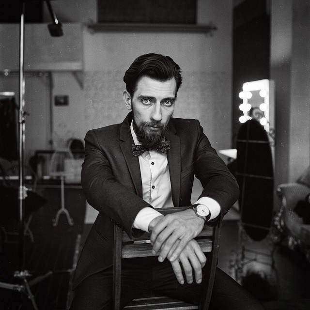 Плёнка. Настоящая «ламповая». Портретный и бизнес-фотограф в Москве Андрей Никольский