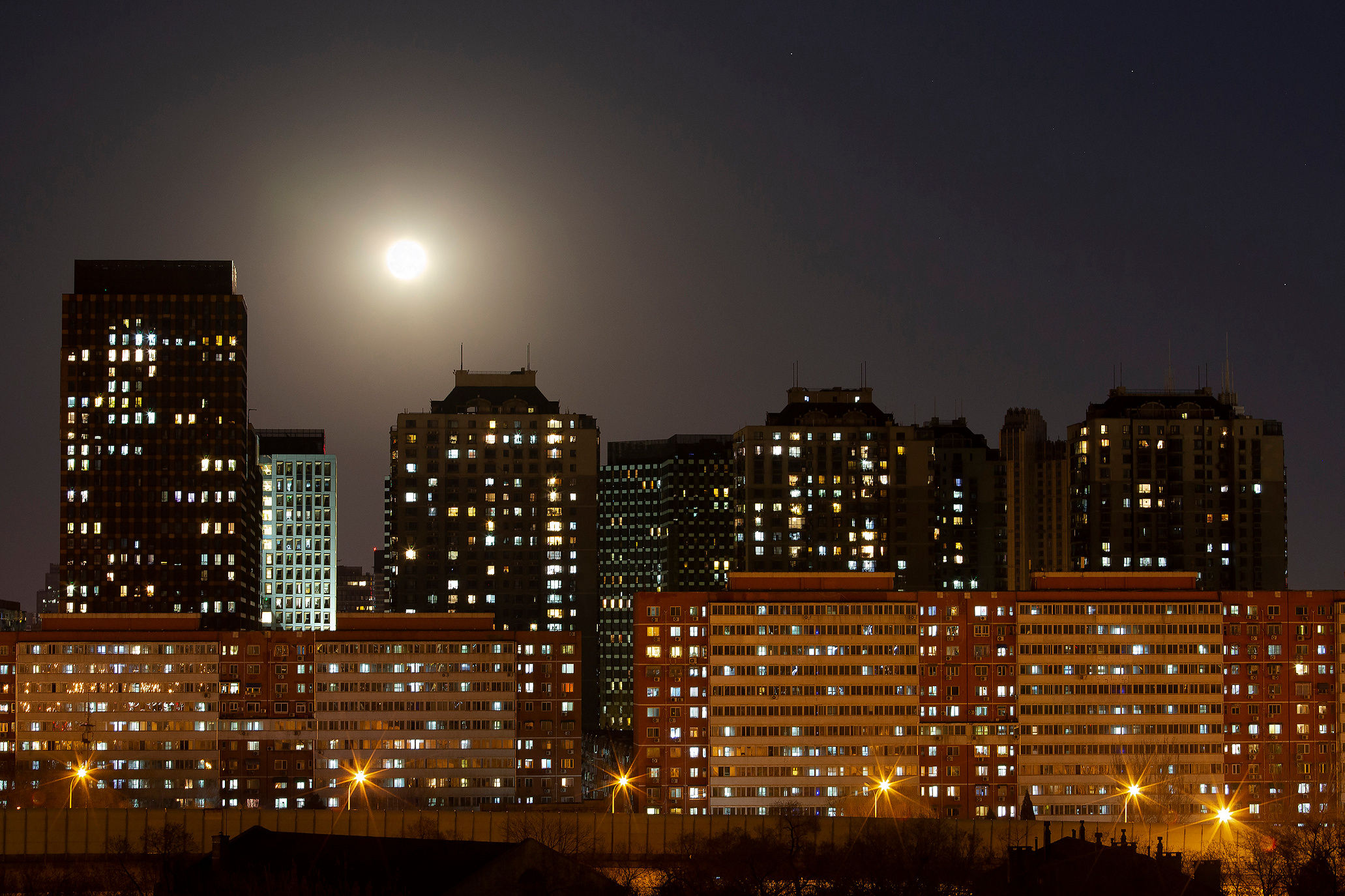 Полнолуние в Пекине. Фотограф Ольга Филимонова