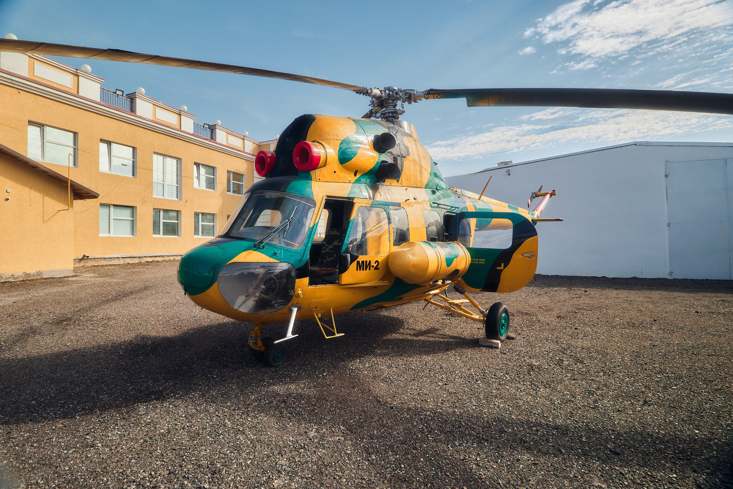Ми 2 в музее вертолетов в Торжке. фото 1