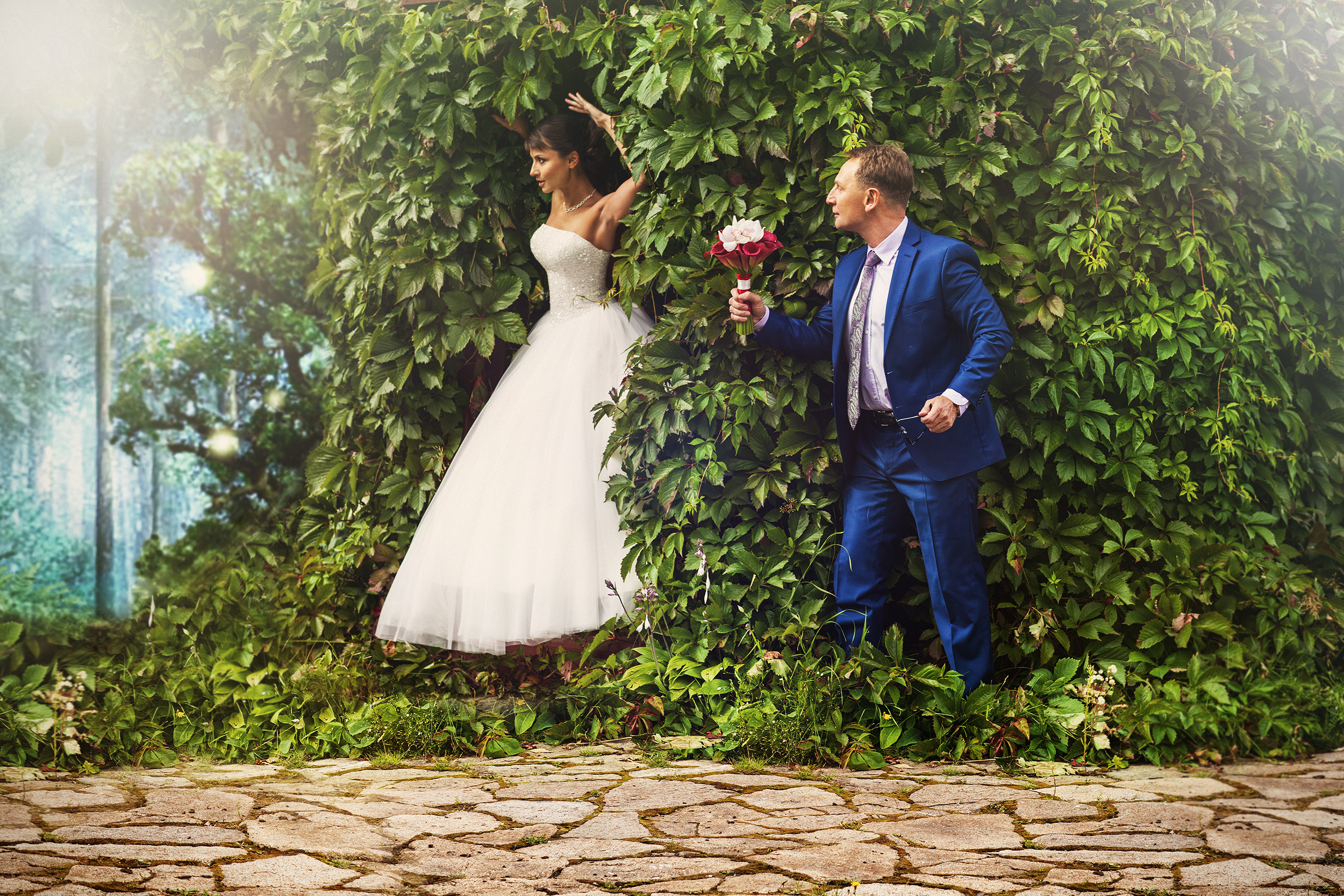 Постановочные свадебные фотосессии в Екатеринбурге
