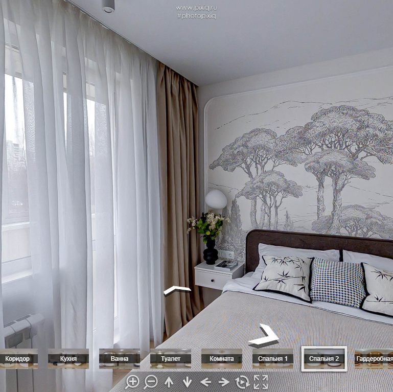 Создание виртуального тура по&nbsp;двухкомнатной квартире для продажи. Съёмка панорам на камеру на&nbsp;камеру Insta360 ONE RS 1-Inch — Панорамный фотограф Кузнецов Сергей