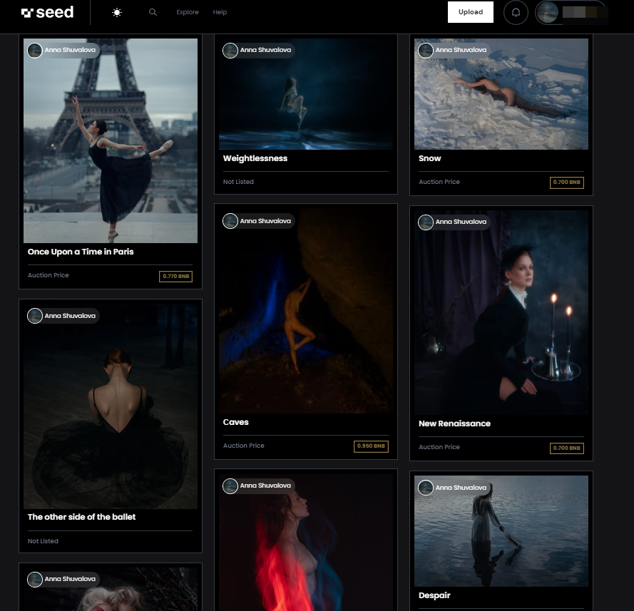 Принты и НФТ. Фотограф Шувалова Анна