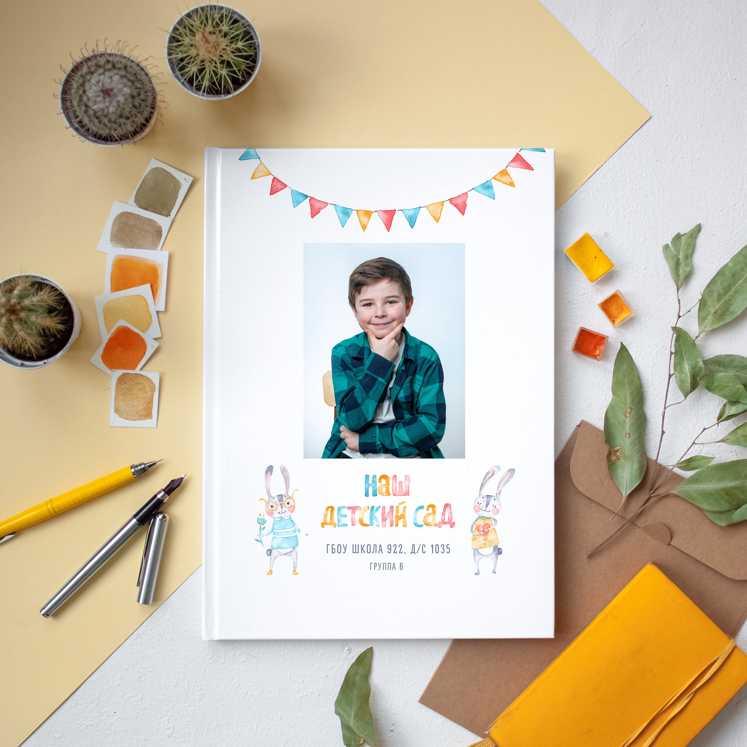 Дизайны выпускных книг для детского сада. Семейный и детский фотограф в Москве Роксана Давлятерова