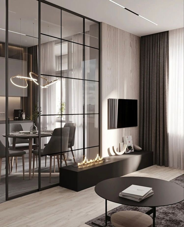 Умное зонирование: функции и эстетика перегородок. Ирина Змазнева_Дизайнер интерьера_Новосибирск