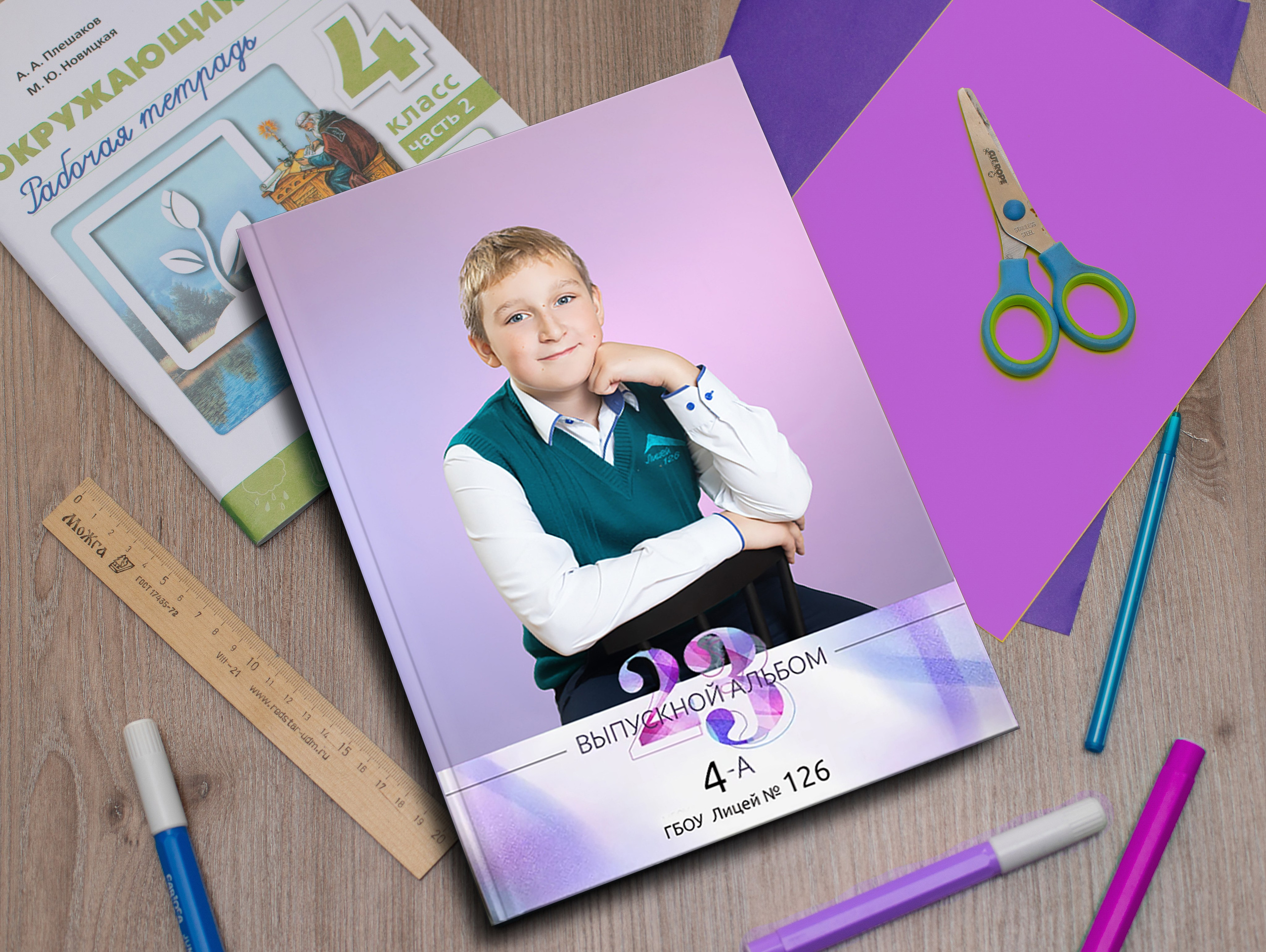 изготовление выпускных альбомов на любой вкус и бюджет 