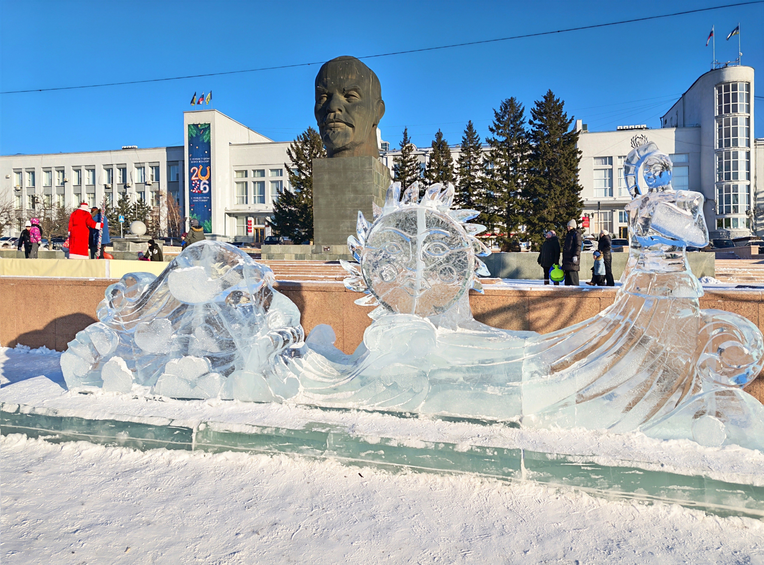 Ледовый городок. Polyakovlivashuk.ru