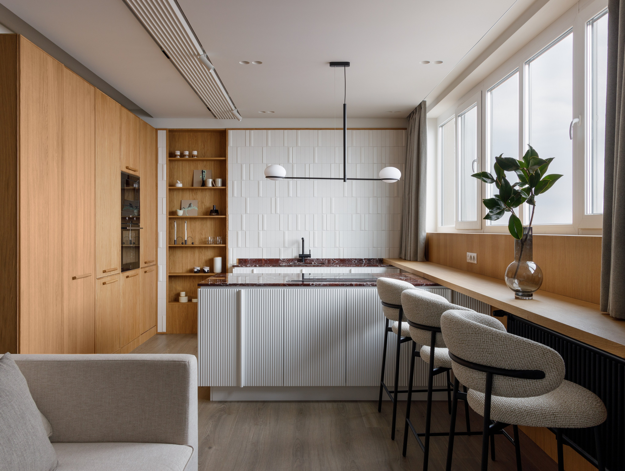 LAV_Flat - The interior of the apartment for a successful young woman in Saratov Russia designed by QUADRUM STUDIO